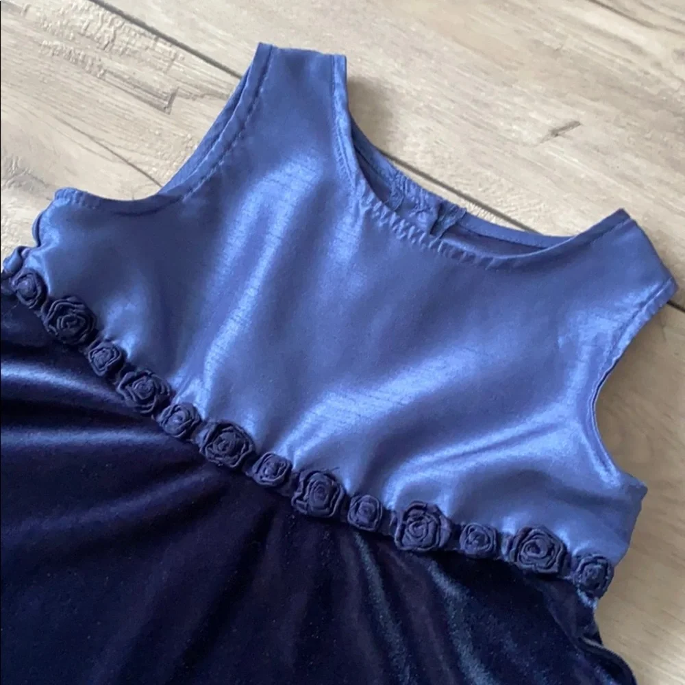 George Girl Holiday Velvet Dress Size 5